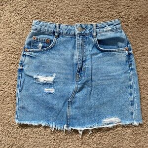 PULL&BEAR Denim Mini Skirt size S/26